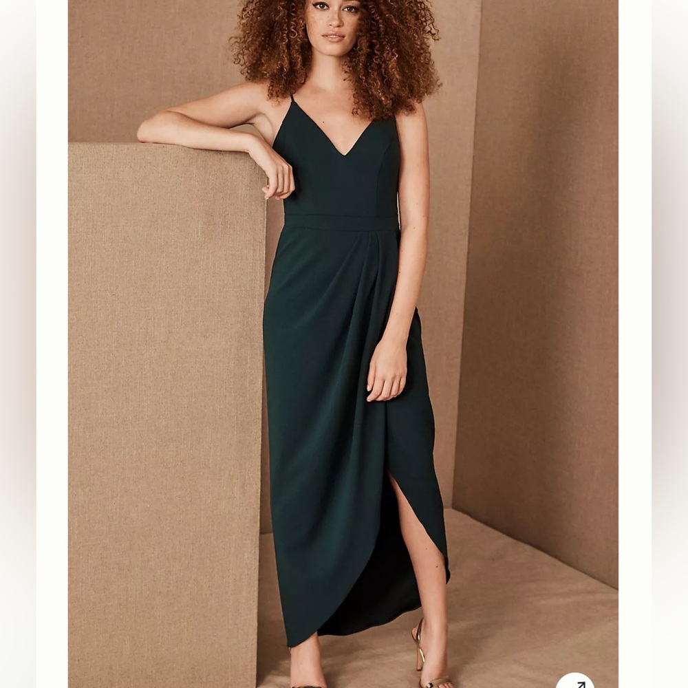 Elegant Green Maxi Dress